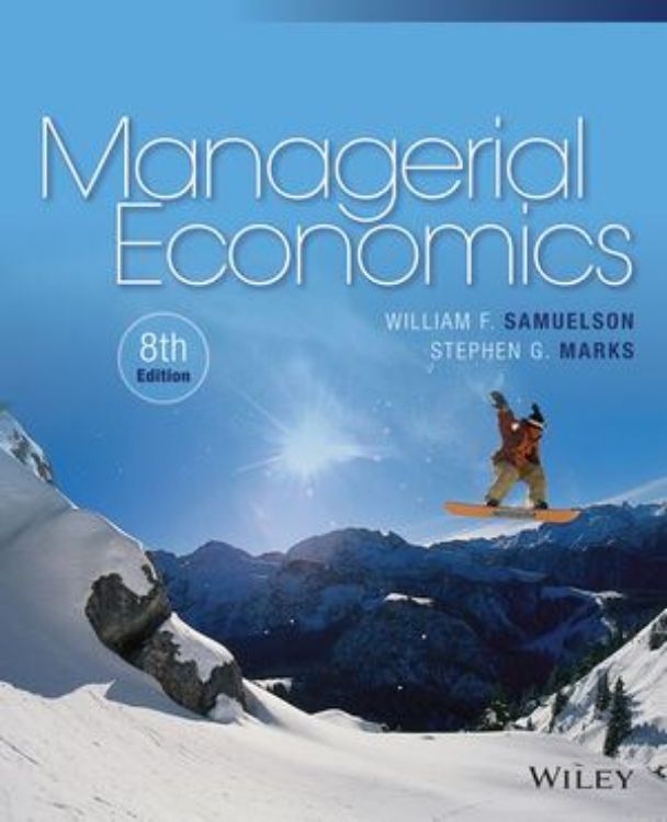 تصویر Managerial Economics, 8th Edition