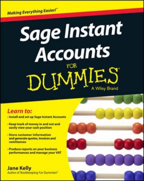 تصویر Sage Instant Accounts For Dummies