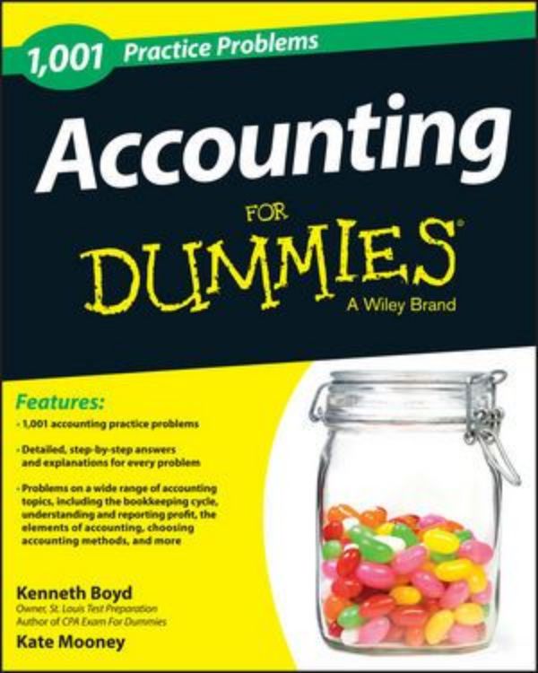 تصویر 1,001 Accounting Practice Problems For Dummies