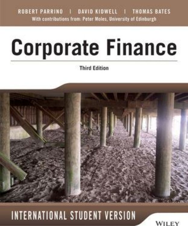 تصویر Fundamentals of Corporate Finance, 3rd Edition International Student Version