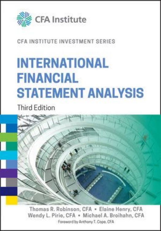 تصویر International Financial Statement Analysis, 3rd Edition