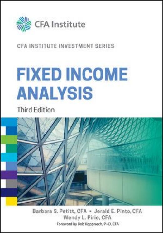 تصویر Fixed Income Analysis, 3rd Edition