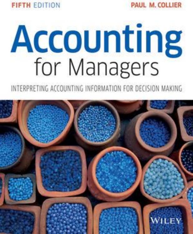 تصویر Accounting For Managers: Interpreting Accounting Information for Decision Making, 5th Edition