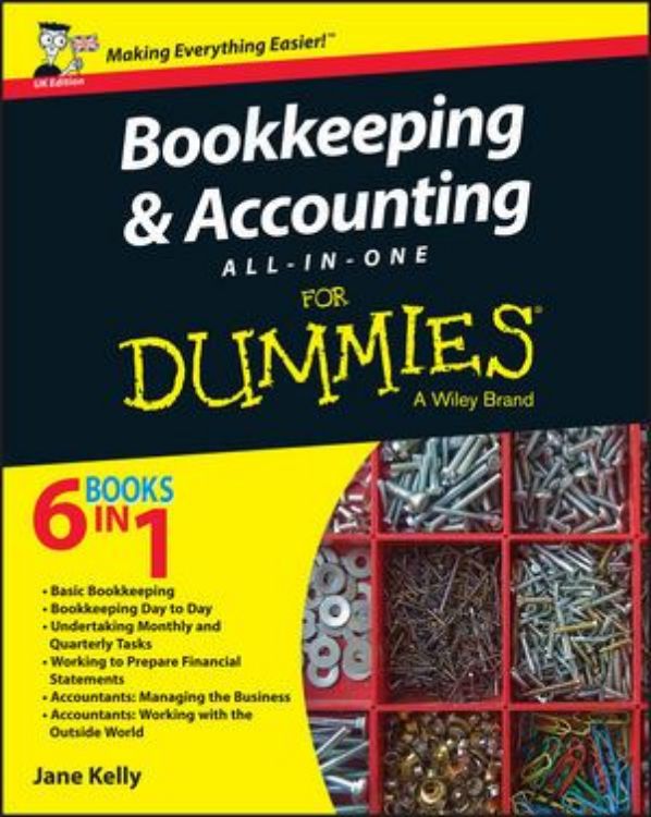 تصویر Bookkeeping and Accounting All-in-One For Dummies - UK, UK Edition