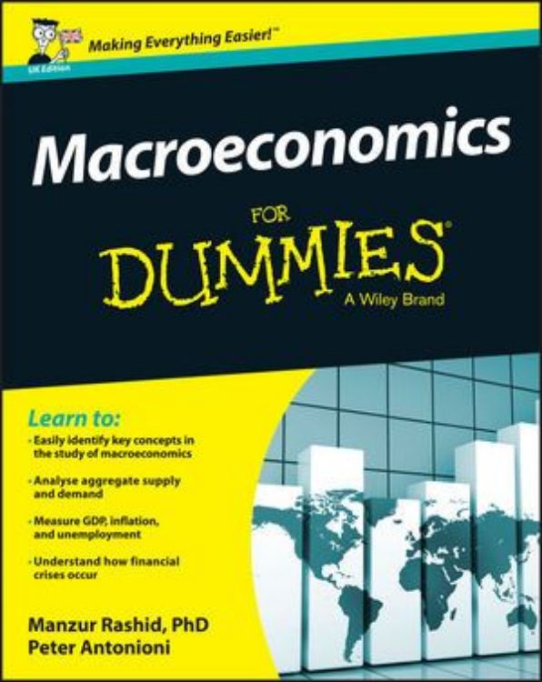 تصویر Macroeconomics For Dummies - UK, UK Edition