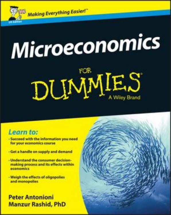 تصویر Microeconomics For Dummies - UK, UK Edition