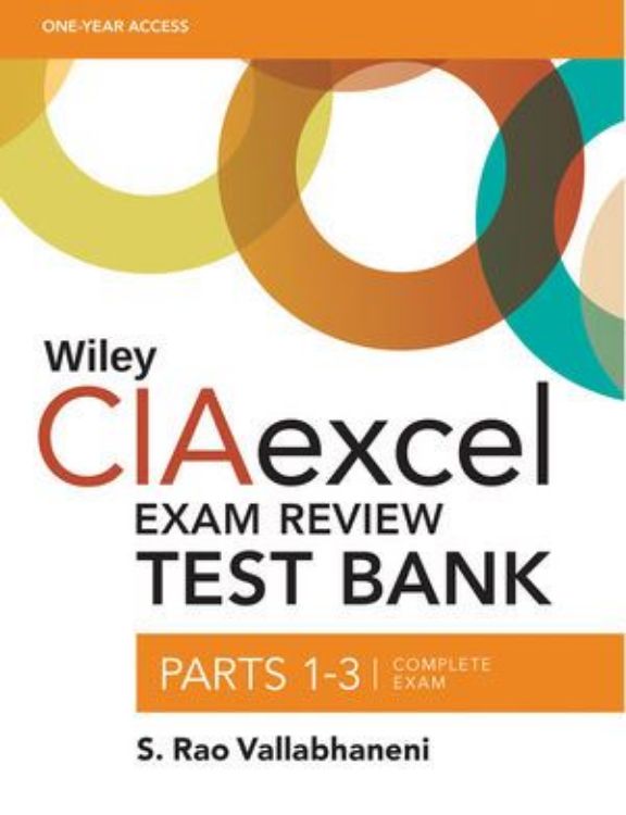 تصویر Wiley CIAexcel Exam Review Test Bank: Complete Set