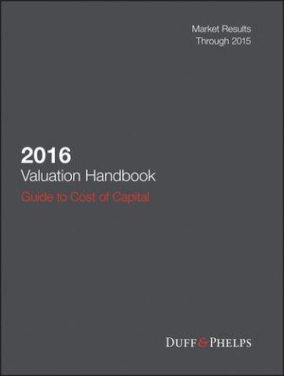 تصویر 2016 Valuation Handbook: Guide to Cost of Capital