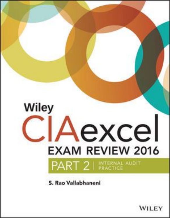 تصویر Wiley CIAexcel Exam Review 2016: Part 2, Internal Audit Practice