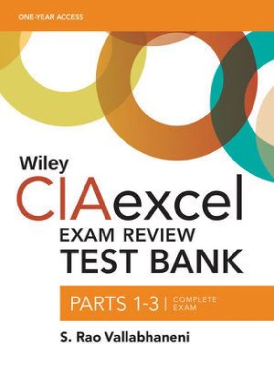 تصویر Wiley CIAexcel Exam Review 2016 Test Bank: Complete Set