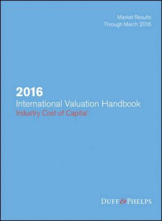 تصویر 2016 International  Valuation Handbook — Industry Cost of Capital