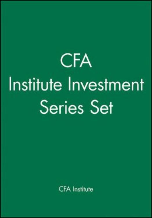 تصویر CFA Institute Investment Series Set