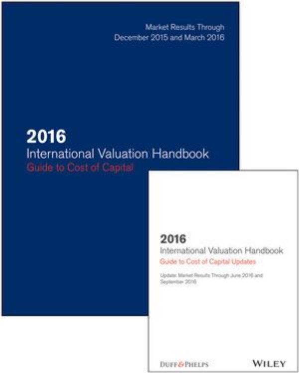 تصویر 2016 International Valuation Handbook: Guide to Cost of Capital Flatpack Set