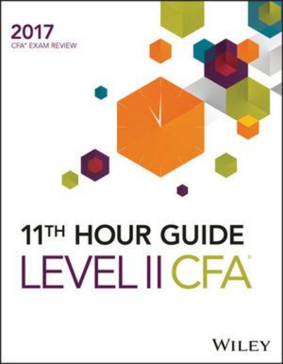 تصویر Wiley 11th Hour Guide for 2017 Level II CFA Exam
