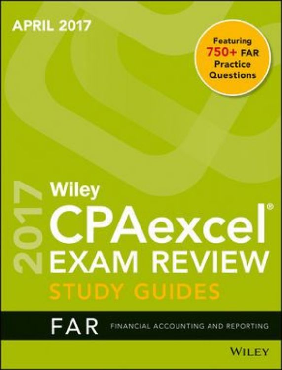 تصویر Wiley CPAexcel Exam Review January 2017 Study Guide: Financial Accounting and Reporting