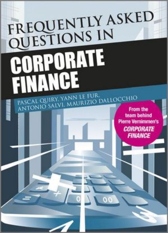 تصویر Frequently Asked Questions in Corporate Finance