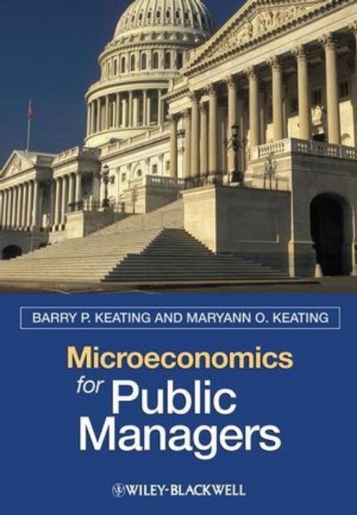تصویر Microeconomics for Public Managers