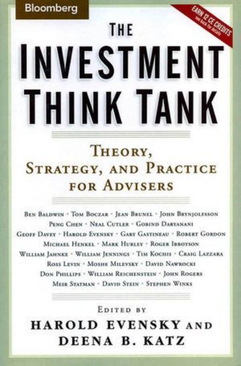 تصویر The Investment Think Tank: Theory, Strategy, and Practice for Advisers