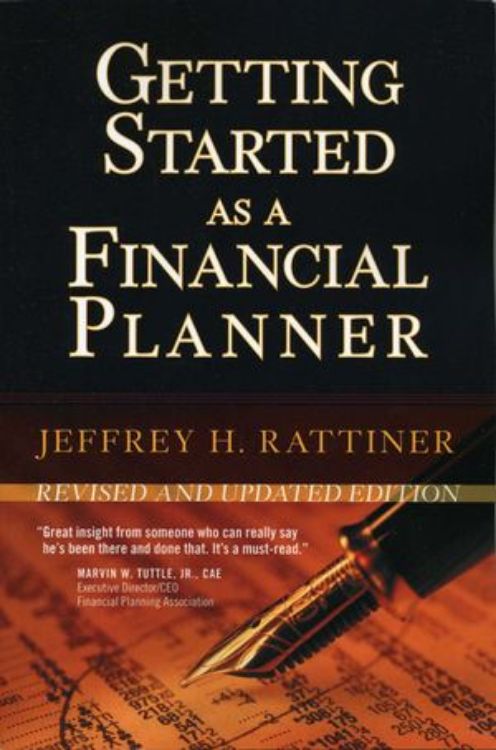 تصویر Getting Started as a Financial Planner, 2nd, Revised and Updated Edition