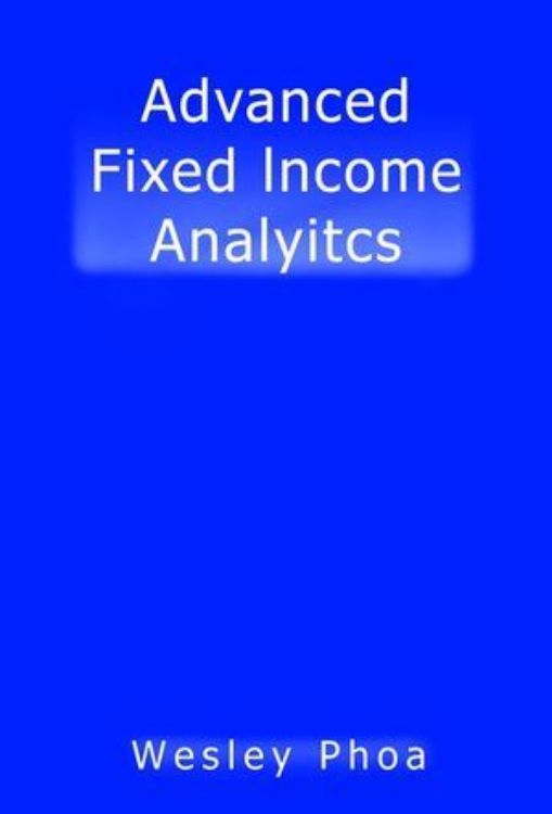 تصویر Advanced Fixed Income Analytics