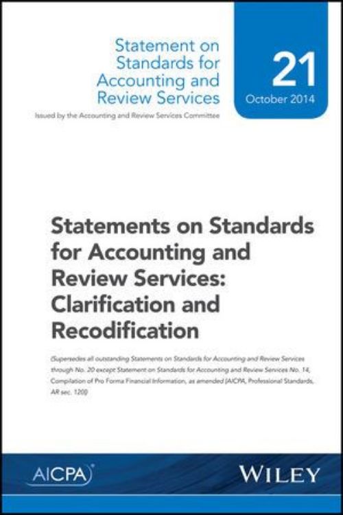 تصویر Statements on Standards for Accounting and Review Services: Clarification and Recodification