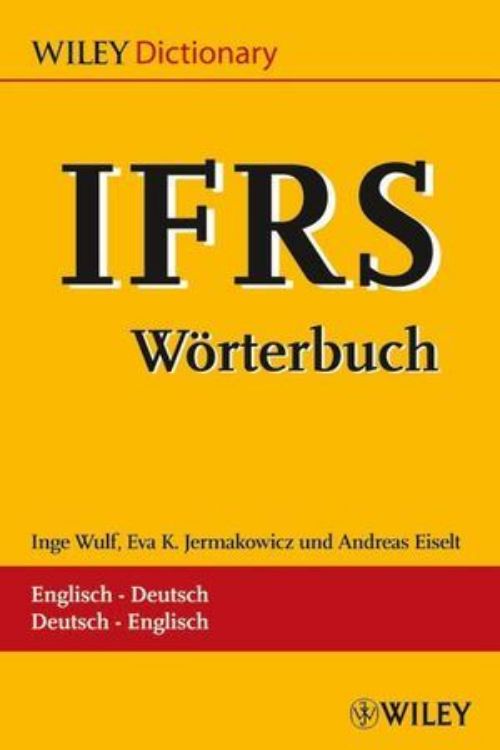 تصویر IFRS-Wِrterbuch / -Dictionary: Englisch-Deutsch / Deutsch-Englisch. Glossar / Glossary