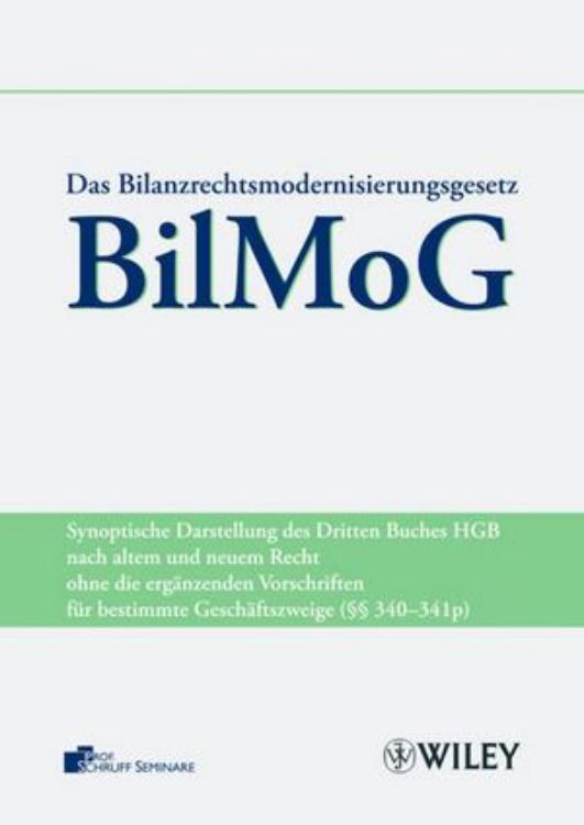 تصویر Das Bilanzrechtmodernisierungsgesetz (BilMoG)