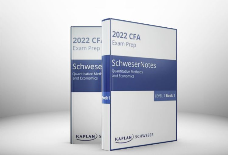 تصویر نسخه الکترونیکی مجموعه منابع آزمون CFA-level 1 (Schweser Notes CFA Exam Prep 2022)