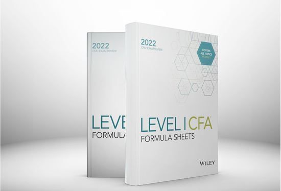 Picture of The electronic version of the set of formulas required for the CFA-level 1 exam