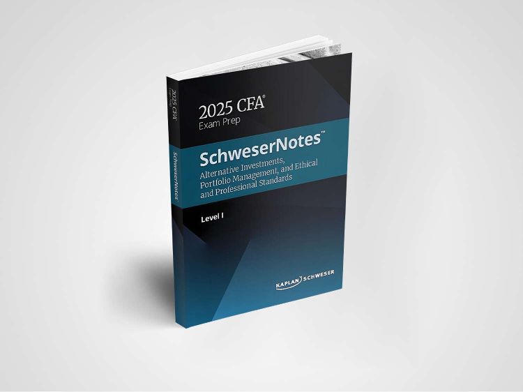 تصویر نسخه الکترونیک منابع آزمون CFA L3 Schweser notes 2025 